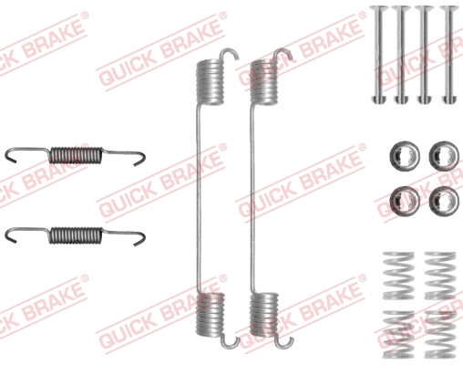 Accessory Kit, brake shoes